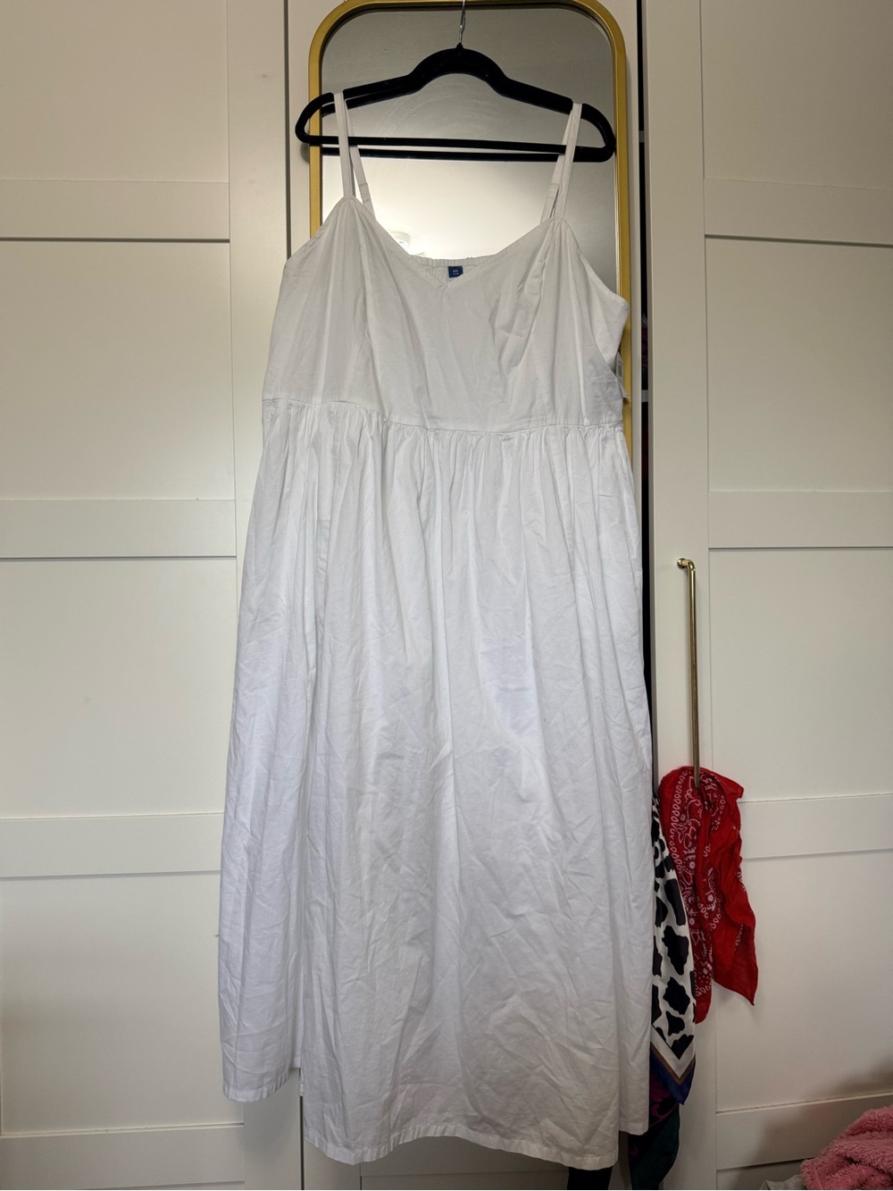 Old Navy White Maxi Dress